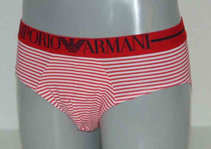 Armani Männer Eagle weiß/rot männer slip Armani Männer Eagle weiß/rot männer slip