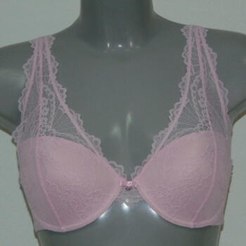 EMPORIO ARMANI HEAVENLY PINK Pink lace Push Up bh