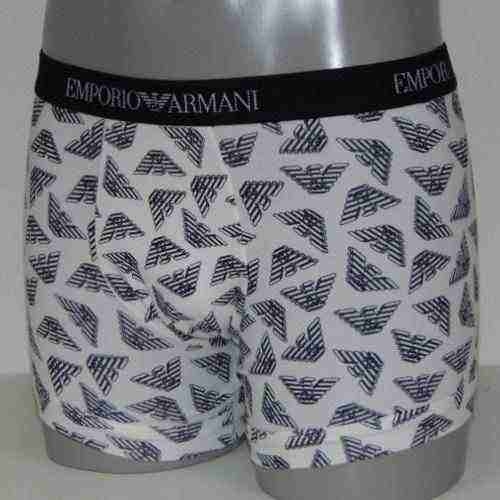Armani Männer Logo weiß boxershort Armani Männer Logo weiß boxershort