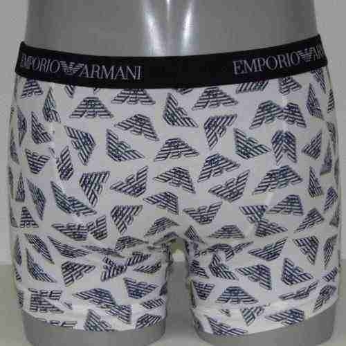 Armani Männer Logo weiß boxershort Armani Männer Logo weiß boxershort