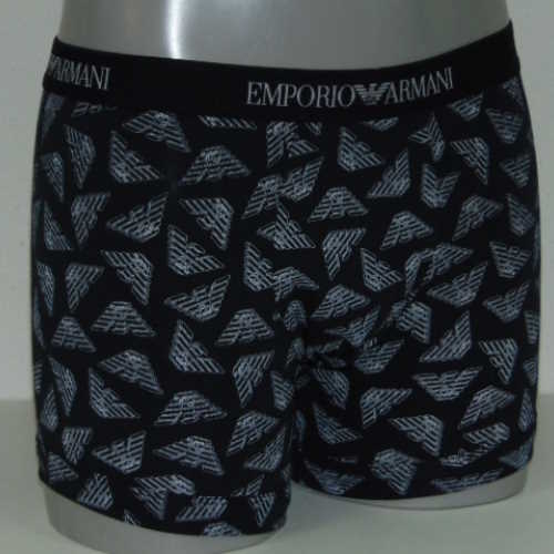 Armani Männer Logo schwarz/print boxershort Armani Männer Logo schwarz/print boxershort