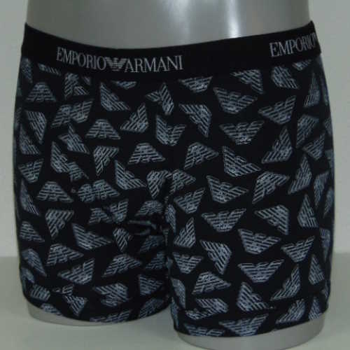 Armani Männer Logo schwarz/print boxershort Armani Männer Logo schwarz/print boxershort