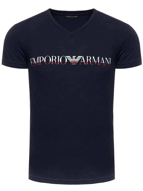 Armani Logo navy-blau mode