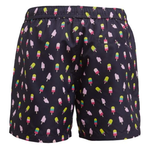Björn Borg Popsicle schwarz/print badehose Björn Borg Popsicle schwarz/print badehose