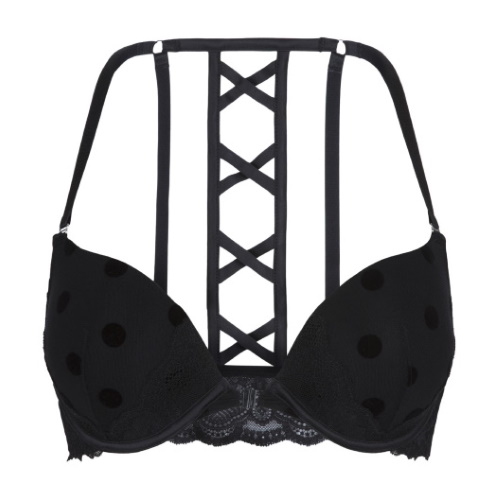 Fuel For Passion Daisy schwarz push up bh