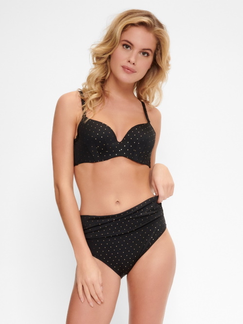 LingaDore Strand Trinxa schwarz gemoldefer bikini bh LingaDore Strand Trinxa schwarz gemoldefer bikini bh