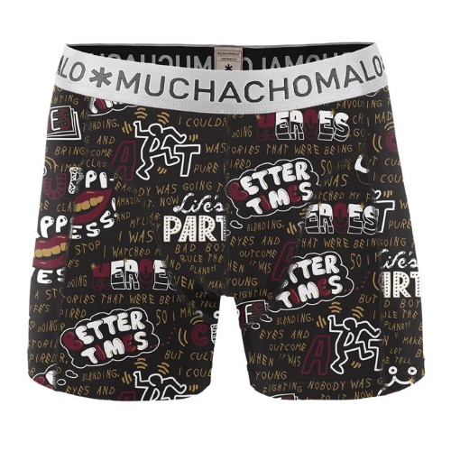 Muchachomalo Beehive Pinata schwarz/print boxershort Muchachomalo Beehive Pinata schwarz/print boxershort