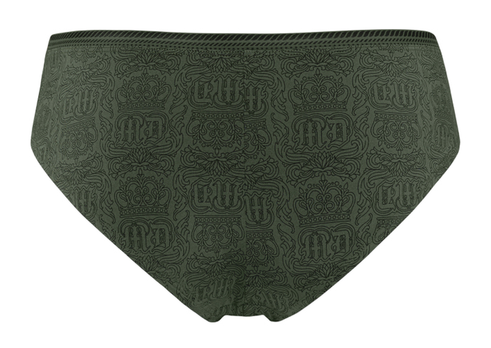 Marlies Dekkers Crown Jewel grün/print slip Marlies Dekkers Crown Jewel grün/print slip