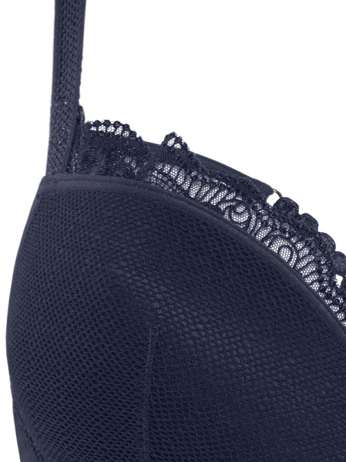 Marlies Dekkers Mauritshuis navy-blau push up bh Marlies Dekkers Mauritshuis navy-blau push up bh