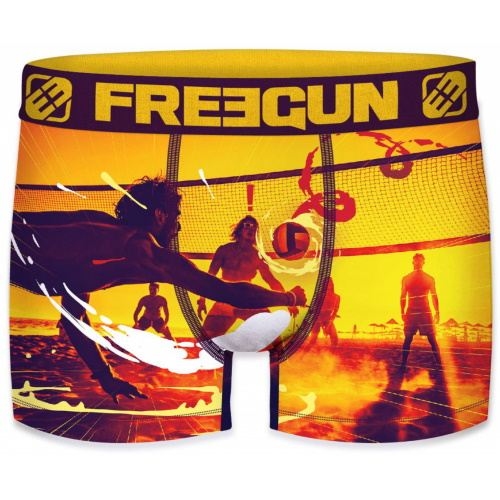 Freegun Beachvolleybal gelb micro boxershort