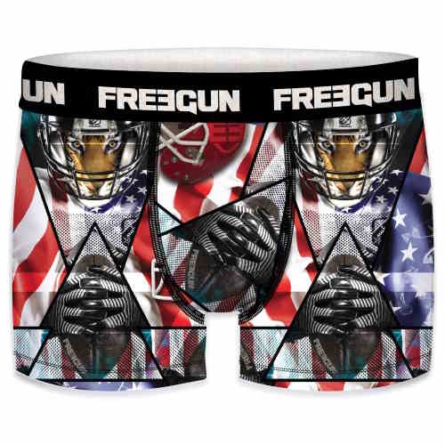 Freegun USA SPORTS schwarz/mehrfarbig sport boxershort Freegun USA SPORTS schwarz/mehrfarbig sport boxershort