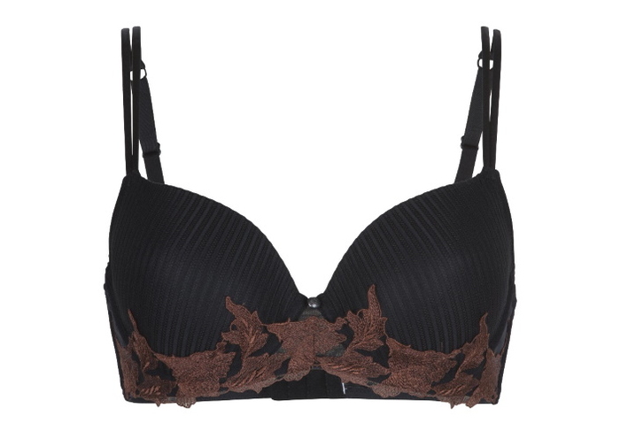 LingaDore Caviar Raisin schwarz/braun vorgeformter bh LingaDore Caviar Raisin schwarz/braun vorgeformter bh