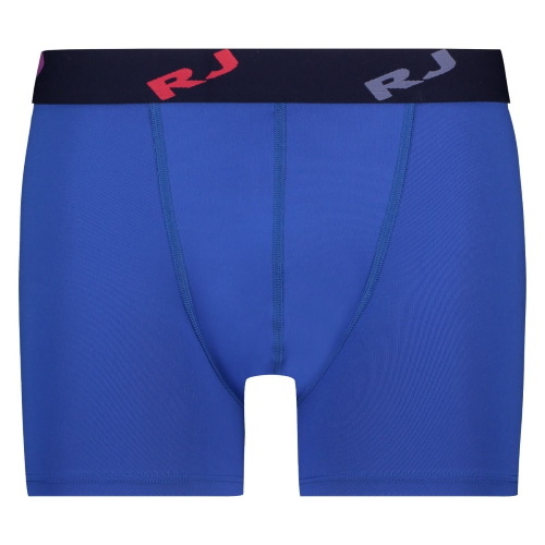 RJ Bodywear Männer Pure Color  blau micro boxershort