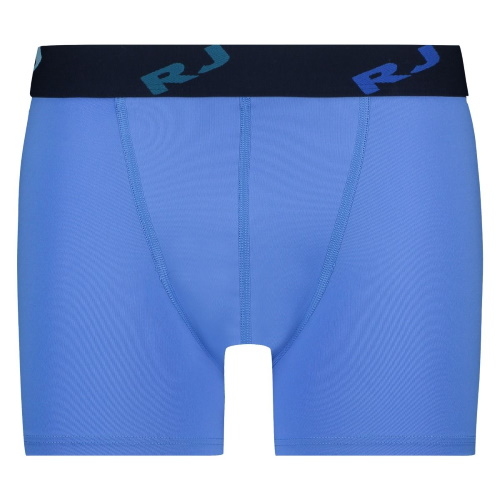 RJ Bodywear Männer Pure Color  blau micro boxershort