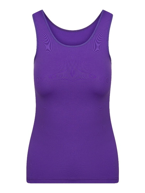 RJ Bodywear Pure Color violett damen hemd