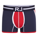 RJ Bodywear Männer Happy Balls navy-blau/rot micro boxershort