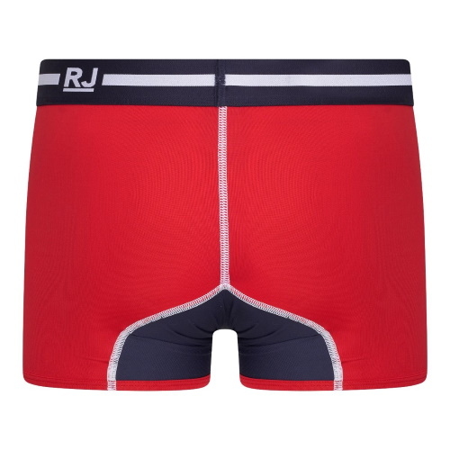 RJ Bodywear Männer Happy Balls navy-blau/rot sport boxershort RJ Bodywear Männer Happy Balls navy-blau/rot sport boxershort