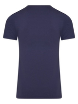 RJ Bodywear Männer Pure Color  navy-blau shirt