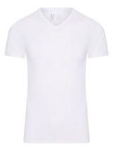 RJ Bodywear Männer Pure Color  weiß shirt