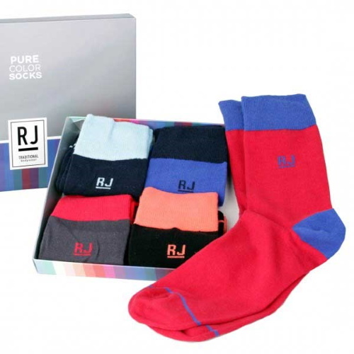 RJ Bodywear Männer Pure Color  mehrfarbig socks RJ Bodywear Männer Pure Color  mehrfarbig socks