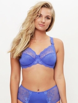 LingaDore Daily Full Coverage Lace kobalt unwattierter bh