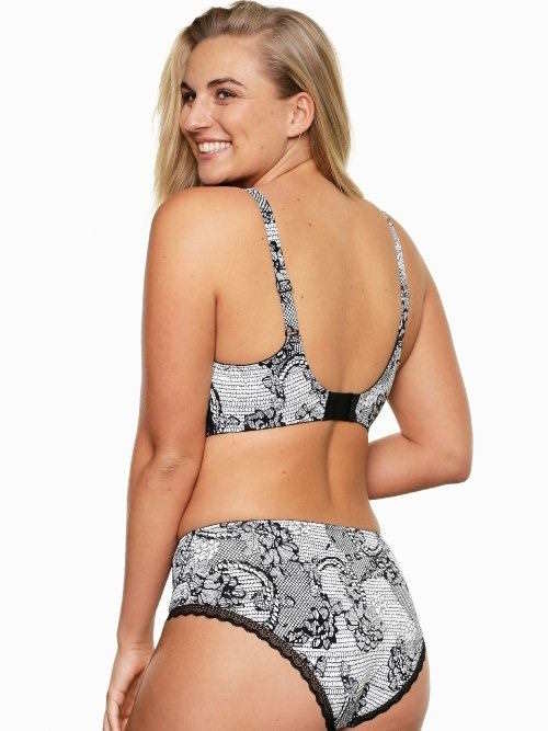 LingaDore Papagayo weiß/schwarz vorgeformter bh LingaDore Papagayo weiß/schwarz vorgeformter bh