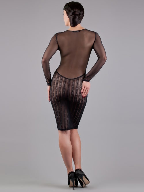 Peter Domenie Kaotic 486-B schwarz kleid Peter Domenie Kaotic 486-B schwarz kleid