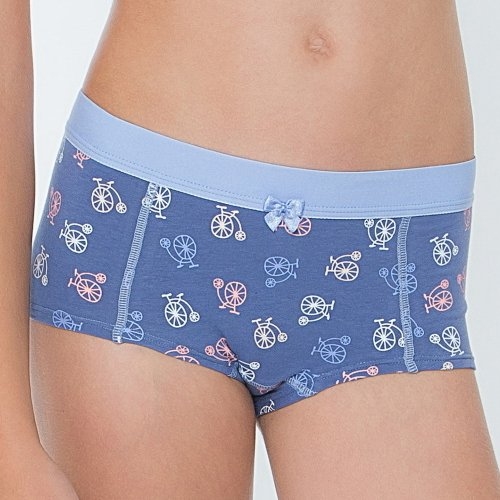 Boobs & Bloomers Billy blau/print hipster