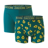 Zaccini Avocado grün/print boxer short