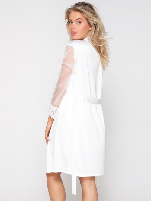 LingaDore Nacht Snow White weiß kimono LingaDore Nacht Snow White weiß kimono