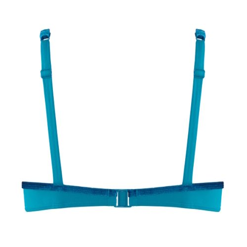 Marlies Dekkers Bademode Velvet Kiss petrol push up bikini bh Marlies Dekkers Bademode Velvet Kiss petrol push up bikini bh