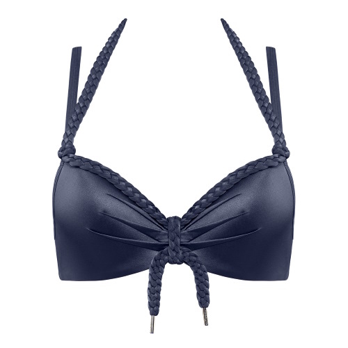 Marlies Dekkers Bademode Holi Glamour navy-blau push up bikini bh Marlies Dekkers Bademode Holi Glamour navy-blau push up bikini bh