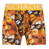 Muchachomalo Football Boys orange/print jungen boxershort