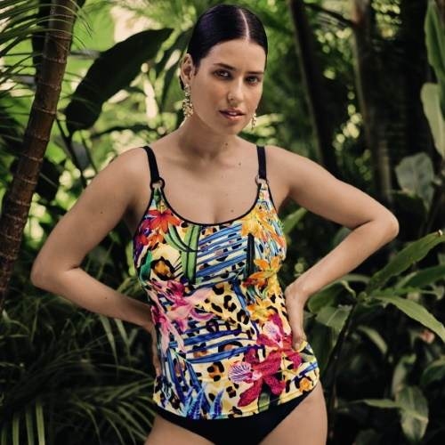 Anita Bademode Margit animal print tankini set Anita Bademode Margit animal print tankini set