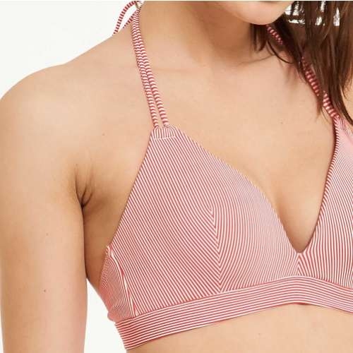 LingaDore Strand Iris rot/weiß gemoldefer bikini bh LingaDore Strand Iris rot/weiß gemoldefer bikini bh