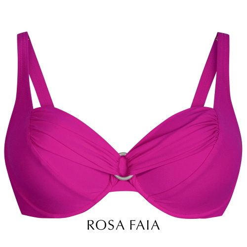 Rosa Faia Bademode Hermine pink star unwattierter bikini bh Rosa Faia Bademode Hermine pink star unwattierter bikini bh