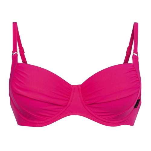 Rosa Faia Strand Twiggy pink star unwattierter bikini bh