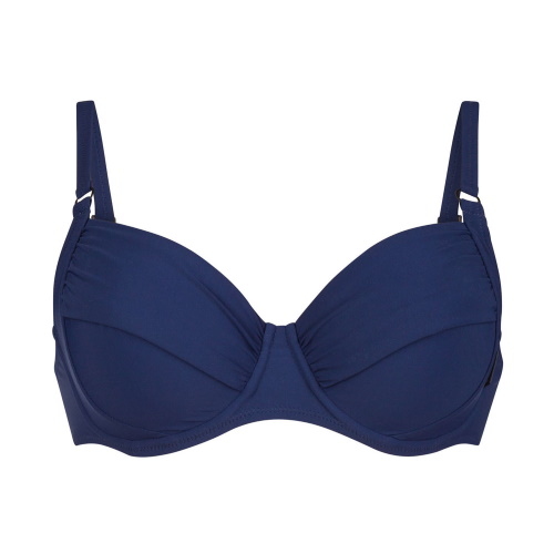 Rosa Faia Strand Twiggy navy-blau unwattierter bikini bh