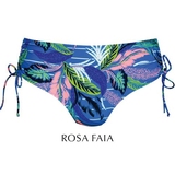 Rosa Faia Strand Ive blau/print bikini slip