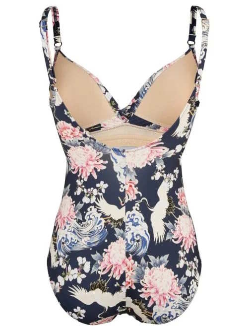 Rosa Faia Bademode Ebony navy-blau/print badeanzüge Rosa Faia Bademode Ebony navy-blau/print badeanzüge
