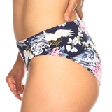 Rosa Faia Strand Casual Bottom navy-blau/print bikini slip