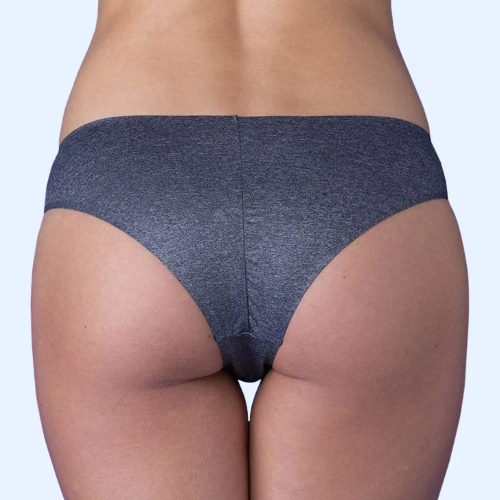 Königliche Lounge Fit grey melange brasilianischer slip Königliche Lounge Fit grey melange brasilianischer slip