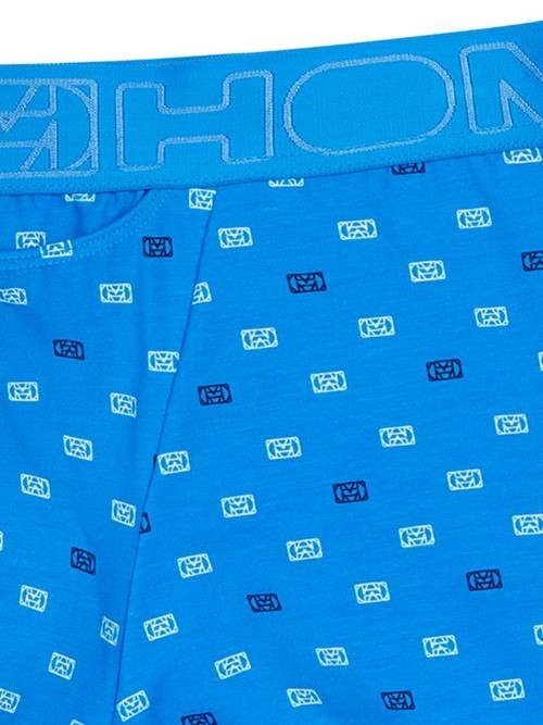 HOM Vauban blau/print boxershort HOM Vauban blau/print boxershort