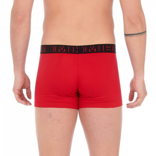 HOM Boxerlines schwarz/rot boxershort HOM Boxerlines schwarz/rot boxershort