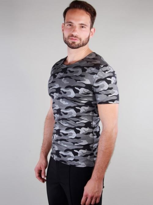Peter Domenie 148-i Fuel schwarz/grau shirt Peter Domenie 148-i Fuel schwarz/grau shirt