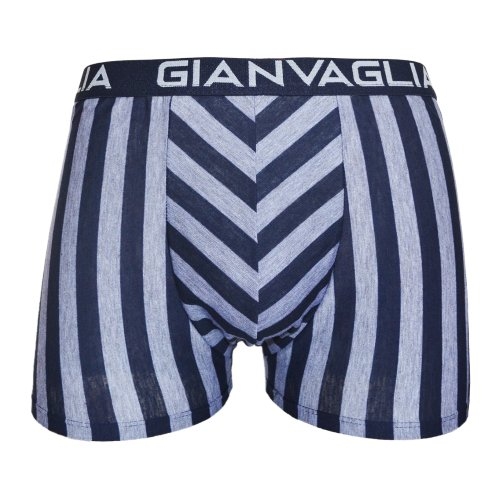 Gianvaglia Stripe navy-blau/blau boxer short