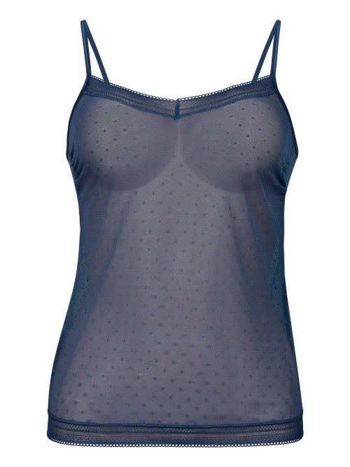 Rosa Faia Emily blau spaghetti top Rosa Faia Emily blau spaghetti top