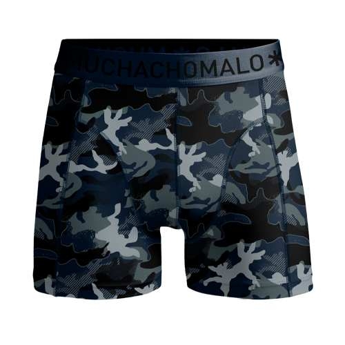 Muchachomalo Camo navy-blau/print boxer short