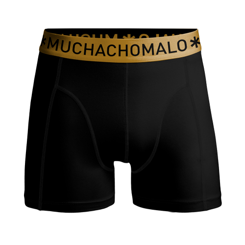 Muchachomalo Basic schwarz/gold boxer short