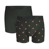 Zaccini Patat grün/print boxer short